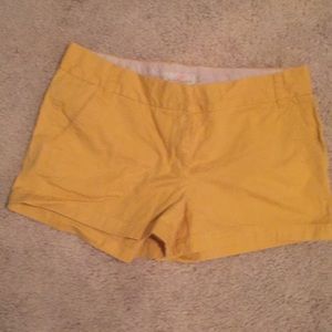 Yellow Jcrew chinos